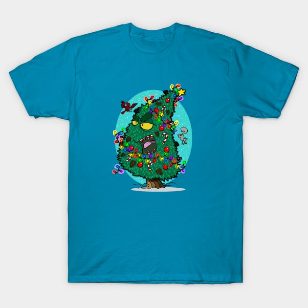 X-Mas Tree T-Shirt by RichCameron